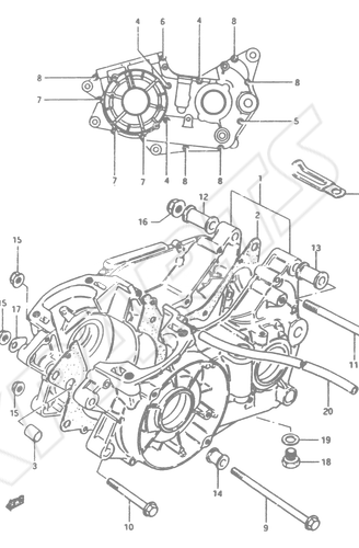 Billede til varegruppe CRANKCASE