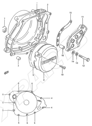 Billede til varegruppe CRANKCASE COVER