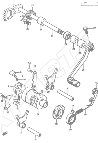 Billede til varegruppe GEAR SHIFTING