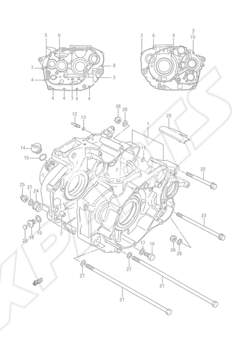 Billede til varegruppe CRANKCASE