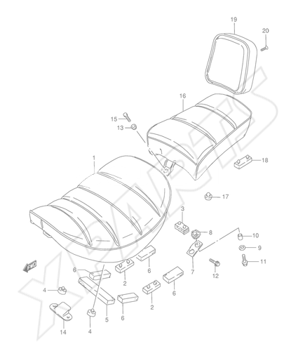 Billede til varegruppe SEAT (MODEL T/ V/ W/ X/ Y/ K1)