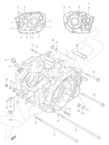 Billede til varegruppe CRANKCASE