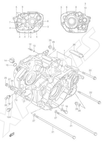 Billede til varegruppe CRANKCASE