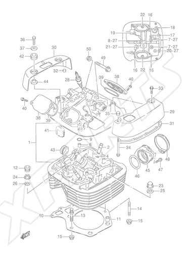 Billede til varegruppe CYLINDER HEAD