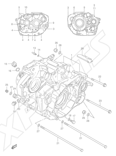 Billede til varegruppe CRANKCASE