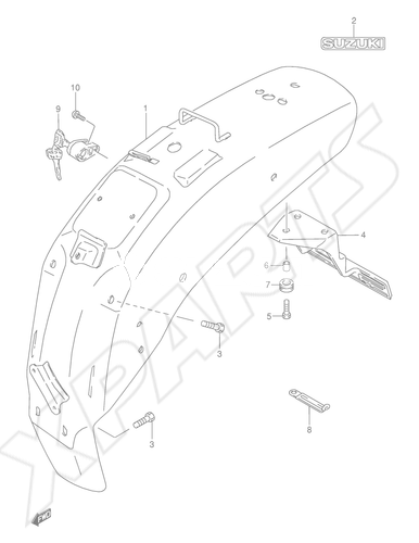 Billede til varegruppe REAR FENDER