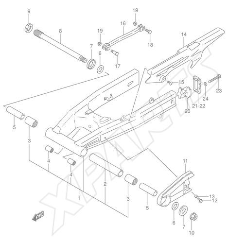 Billede til varegruppe REAR SWINGING ARM
