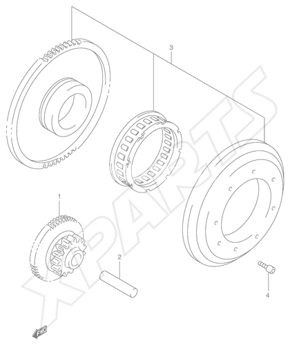 Billede til varegruppe STARTER CLUTCH