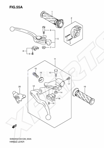 Billede til varegruppe HANDLE LEVER (MODEL L0)