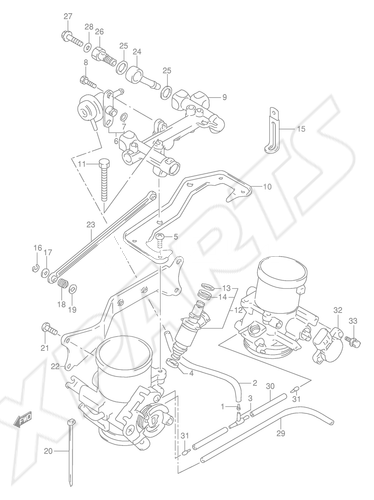 Billede til varegruppe THROTTLE BODY FITTING PARTS