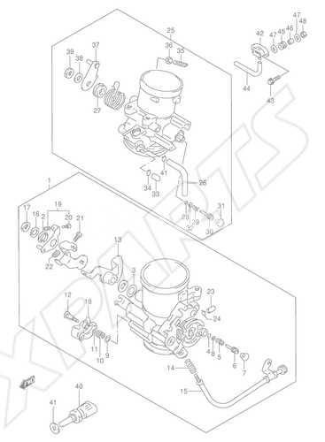 Bild für Kategorie THROTTLE BODY (MODEL W/ X/ Y/ K1)