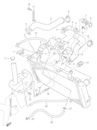 Billede til varegruppe RADIATOR HOSE