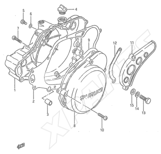 Billede til varegruppe CRANKCASE COVER