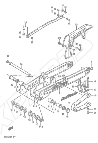 Billede til varegruppe REAR SWINGING ARM