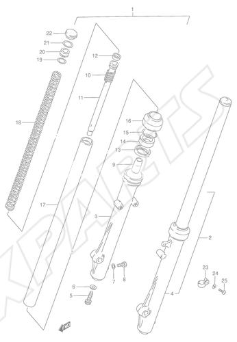 Billede til varegruppe FRONT DAMPER (MODEL D/ E/ F/ G)