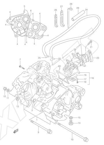 Billede til varegruppe CRANKCASE