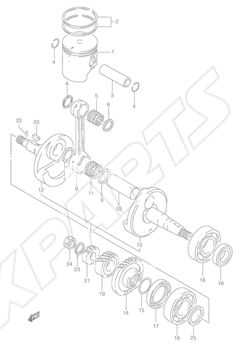 Bild für Kategorie CRANKSHAFT