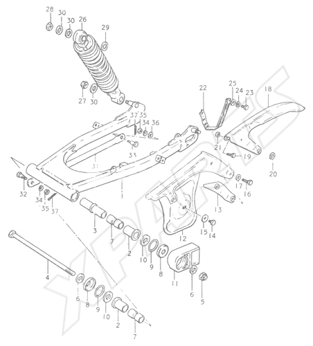Billede til varegruppe REAR SWINGING ARM