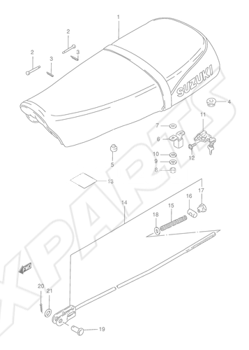 Billede til varegruppe SEAT (SEE NOTE)MODEL Y E1,E24,E71