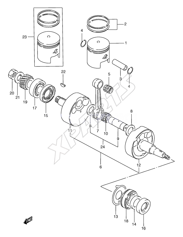 Billede til varegruppe CRANKSHAFT