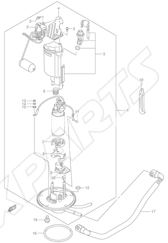 Bild für Kategorie FUEL PUMP (MODEL K2/ K3)