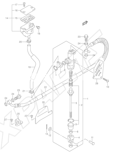Billede til varegruppe REAR MASTER CYLINDER
