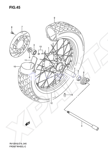 Billede til varegruppe FRONT WHEEL