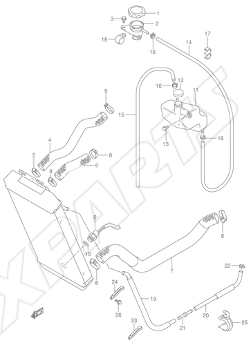 Billede til varegruppe RADIATOR HOSE