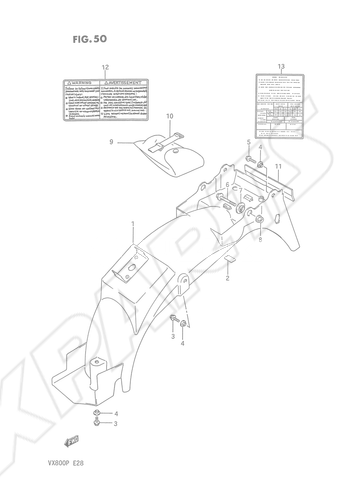Bild für Kategorie REAR FENDER - LABEL