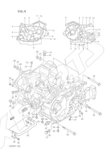 Billede til varegruppe CRANKCASE