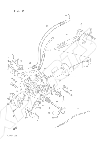 Billede til varegruppe CARBURETOR (FRONT)