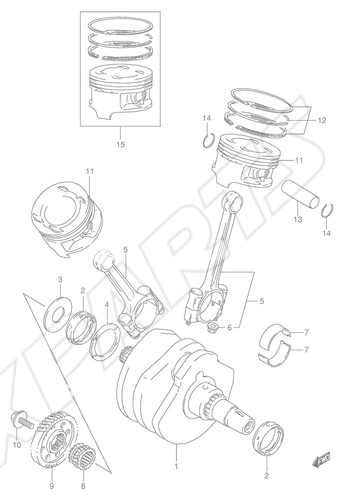 Bild für Kategorie CRANKSHAFT