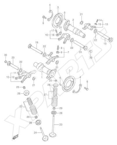 Bild für Kategorie CAMSHAFT - VALVE