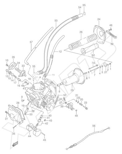 Bild für Kategorie CARBURETOR (FRONT)