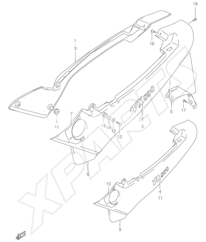 Billede til varegruppe FRAME COVER (MODEL N/ P)
